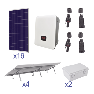 Kit Solar para Intercon. de 5 kW